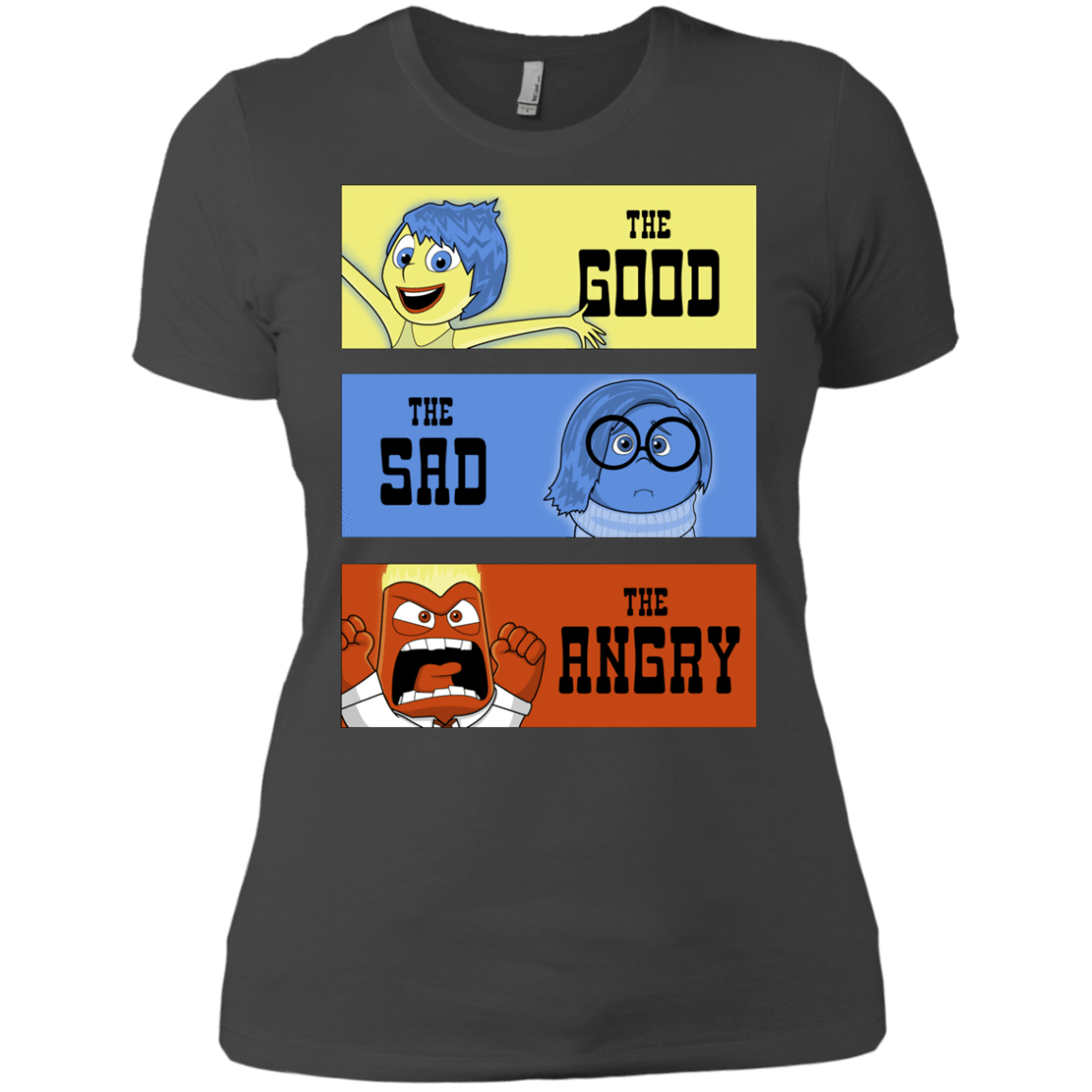 T-Shirts Heavy Metal / X-Small The Good, the Sad & the Angry Women's Premium T-Shirt