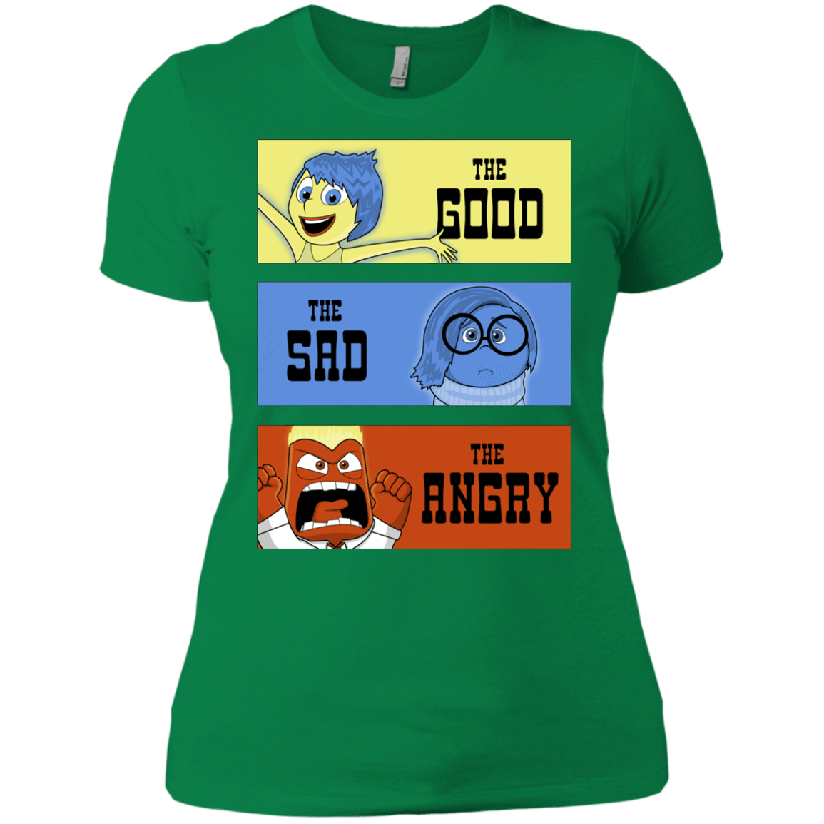 T-Shirts Kelly Green / X-Small The Good, the Sad & the Angry Women's Premium T-Shirt