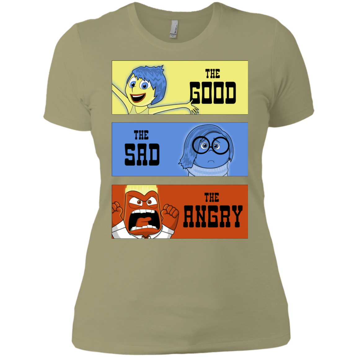 T-Shirts Light Olive / X-Small The Good, the Sad & the Angry Women's Premium T-Shirt