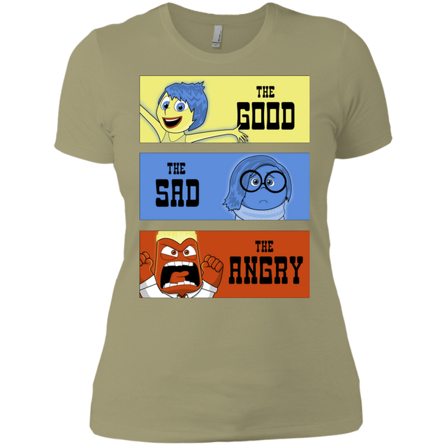T-Shirts Light Olive / X-Small The Good, the Sad & the Angry Women's Premium T-Shirt
