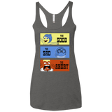 T-Shirts Premium Heather / X-Small The Good, the Sad & the Angry Women's Triblend Racerback Tank