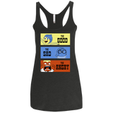 T-Shirts Vintage Black / X-Small The Good, the Sad & the Angry Women's Triblend Racerback Tank