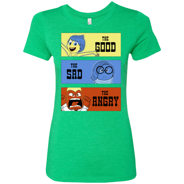 T-Shirts Envy / S The Good, the Sad & the Angry Women's Triblend T-Shirt