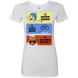 T-Shirts Heather White / S The Good, the Sad & the Angry Women's Triblend T-Shirt