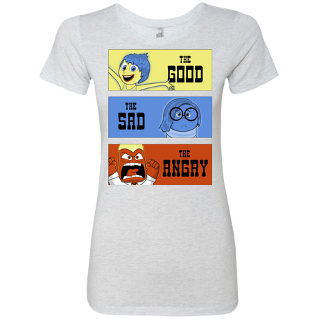T-Shirts Heather White / S The Good, the Sad & the Angry Women's Triblend T-Shirt