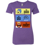 T-Shirts Purple Rush / S The Good, the Sad & the Angry Women's Triblend T-Shirt