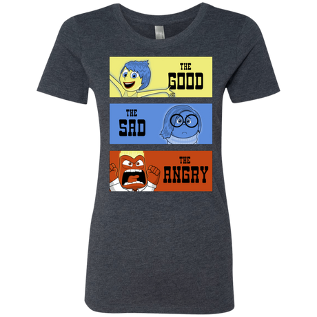 T-Shirts Vintage Navy / S The Good, the Sad & the Angry Women's Triblend T-Shirt