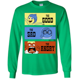 T-Shirts Irish Green / YS The Good, the Sad & the Angry Youth Long Sleeve T-Shirt