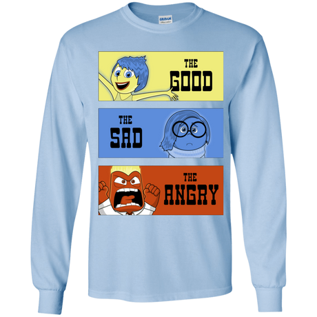 T-Shirts Light Blue / YS The Good, the Sad & the Angry Youth Long Sleeve T-Shirt