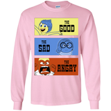 T-Shirts Light Pink / YS The Good, the Sad & the Angry Youth Long Sleeve T-Shirt