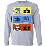 T-Shirts Sport Grey / YS The Good, the Sad & the Angry Youth Long Sleeve T-Shirt