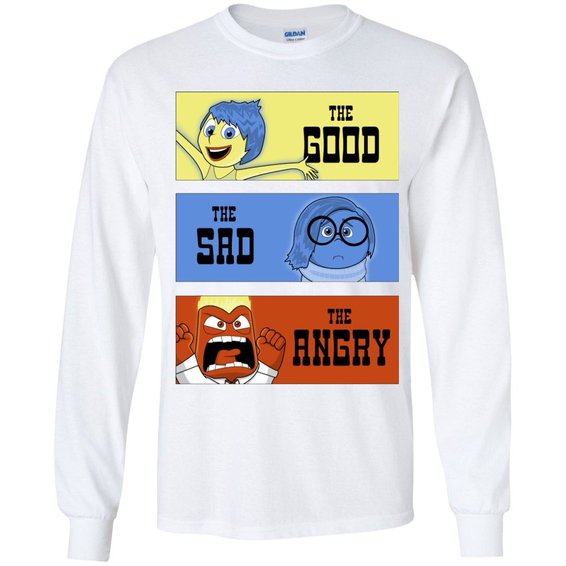 T-Shirts White / YS The Good, the Sad & the Angry Youth Long Sleeve T-Shirt