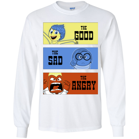 T-Shirts White / YS The Good, the Sad & the Angry Youth Long Sleeve T-Shirt