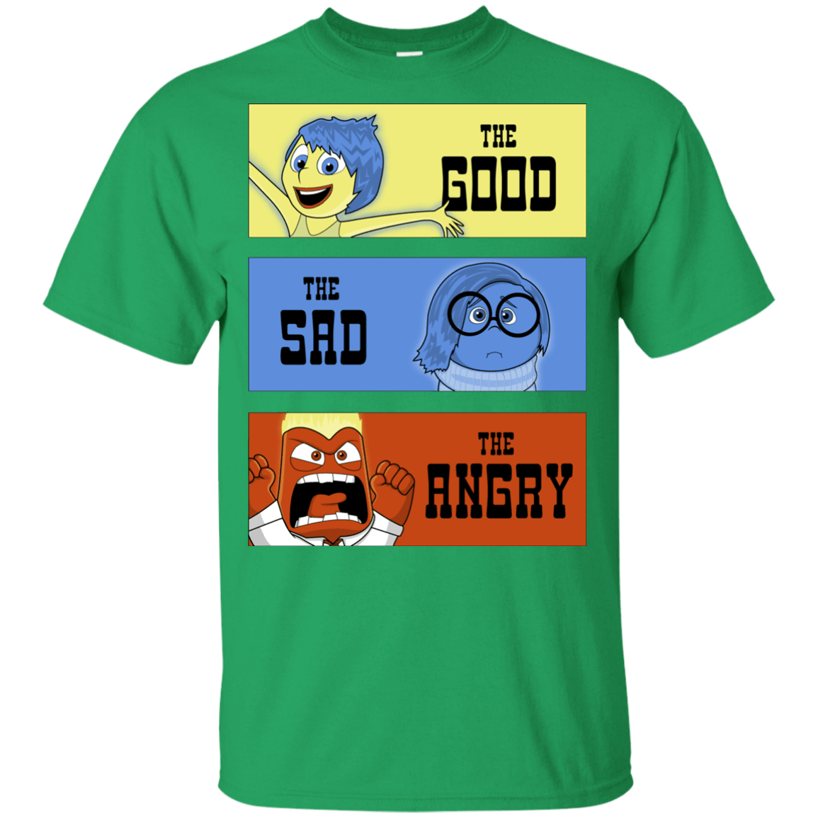 T-Shirts Irish Green / YXS The Good, the Sad & the Angry Youth T-Shirt