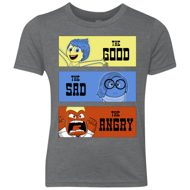 T-Shirts Premium Heather / YXS The Good, the Sad & the Angry Youth Triblend T-Shirt