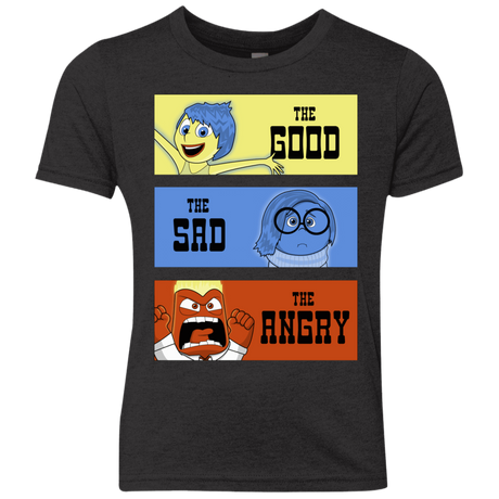 T-Shirts Vintage Black / YXS The Good, the Sad & the Angry Youth Triblend T-Shirt