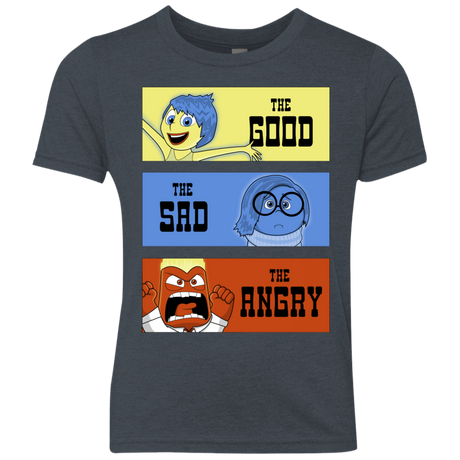 T-Shirts Vintage Navy / YXS The Good, the Sad & the Angry Youth Triblend T-Shirt