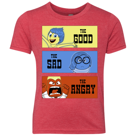 T-Shirts Vintage Red / YXS The Good, the Sad & the Angry Youth Triblend T-Shirt