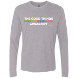 T-Shirts Heather Grey / Small The Good Things Men's Premium Long Sleeve