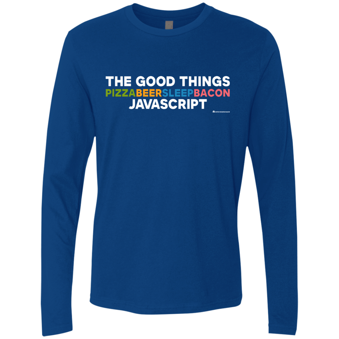T-Shirts Royal / Small The Good Things Men's Premium Long Sleeve