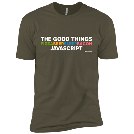 T-Shirts Military Green / X-Small The Good Things Men's Premium T-Shirt