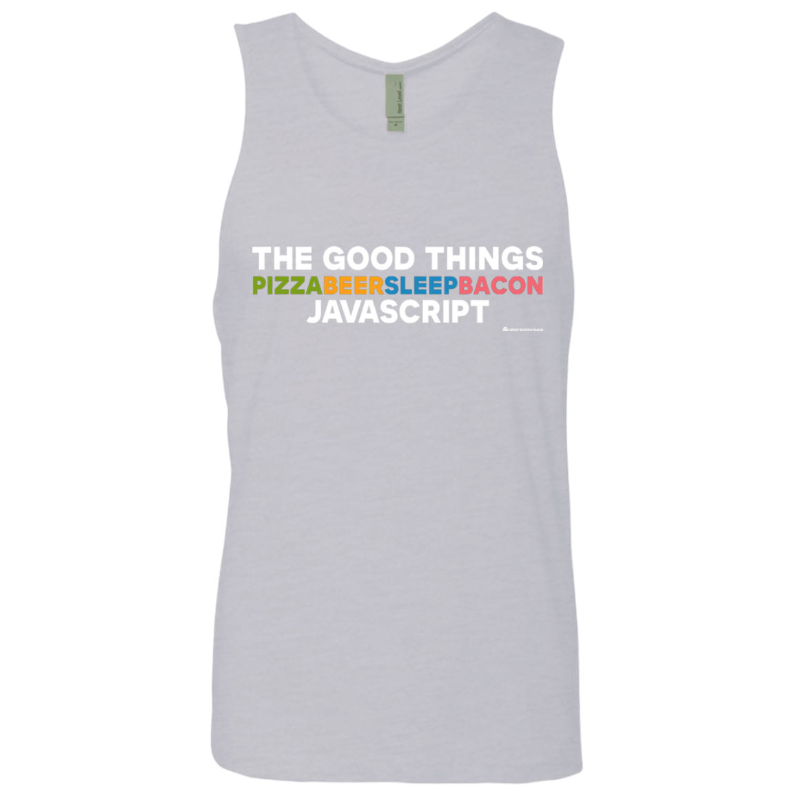 T-Shirts Heather Grey / Small The Good Things Men's Premium Tank Top