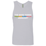 T-Shirts Heather Grey / Small The Good Things Men's Premium Tank Top