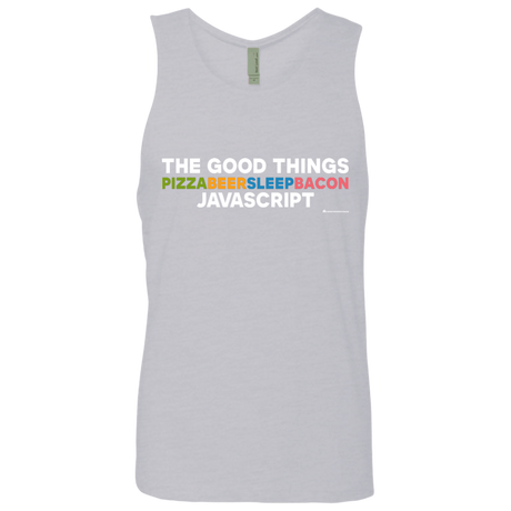 T-Shirts Heather Grey / Small The Good Things Men's Premium Tank Top