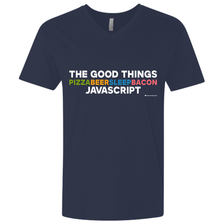 T-Shirts Midnight Navy / X-Small The Good Things Men's Premium V-Neck