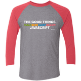 T-Shirts Premium Heather/ Vintage Red / X-Small The Good Things Men's Triblend 3/4 Sleeve