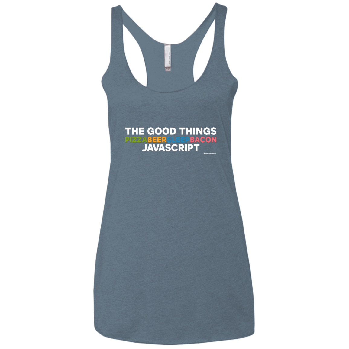 T-Shirts Indigo / X-Small The Good Things Women's Triblend Racerback Tank