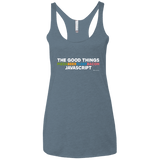 T-Shirts Indigo / X-Small The Good Things Women's Triblend Racerback Tank