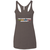T-Shirts Macchiato / X-Small The Good Things Women's Triblend Racerback Tank