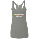 T-Shirts Venetian Grey / X-Small The Good Things Women's Triblend Racerback Tank
