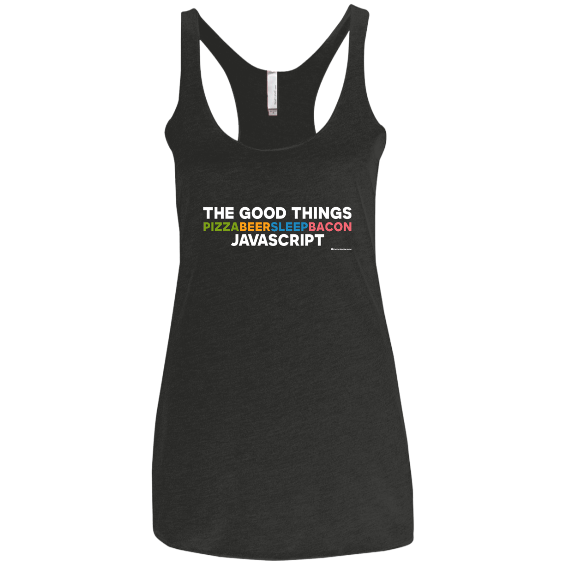 T-Shirts Vintage Black / X-Small The Good Things Women's Triblend Racerback Tank