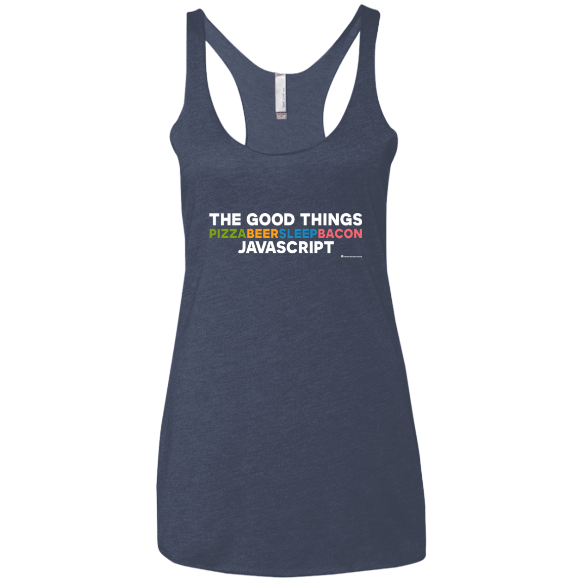 T-Shirts Vintage Navy / X-Small The Good Things Women's Triblend Racerback Tank
