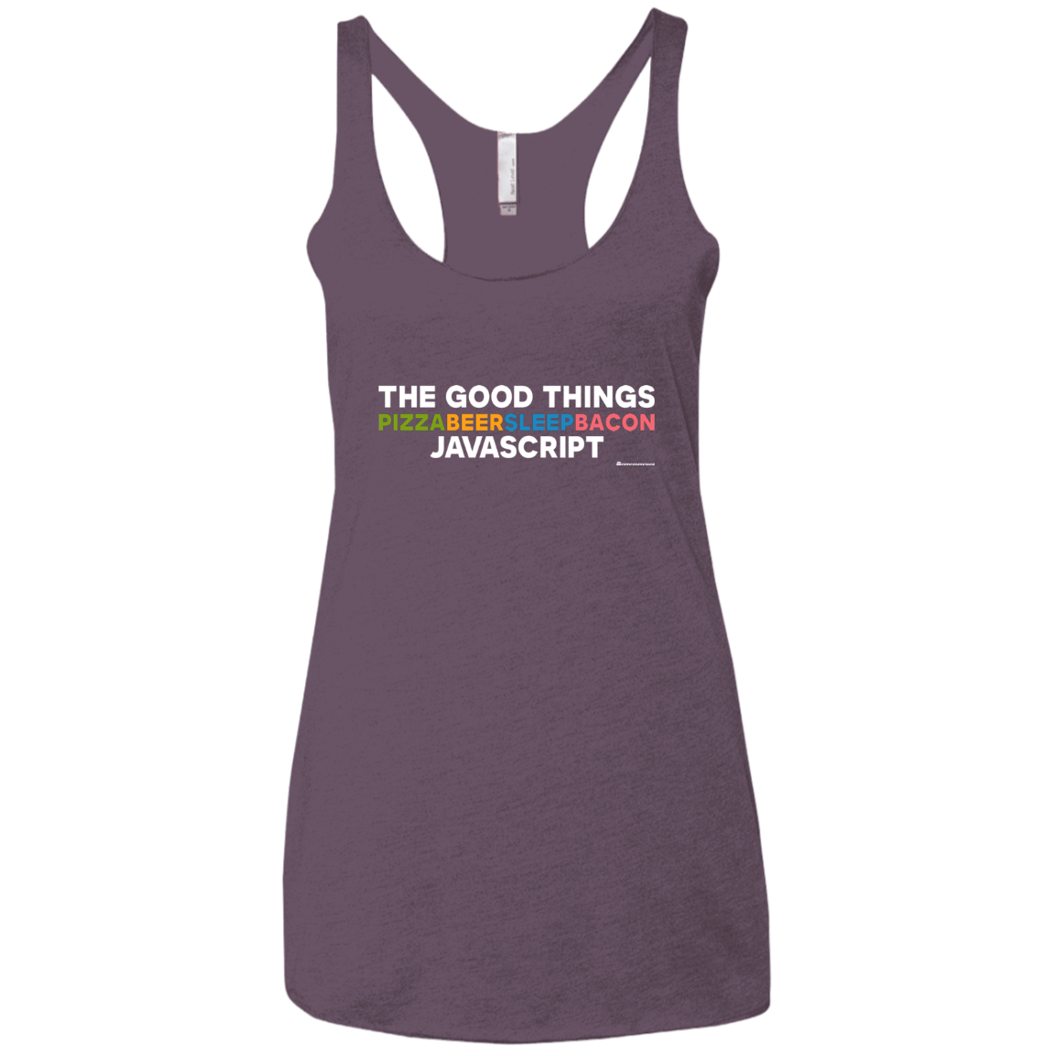 T-Shirts Vintage Purple / X-Small The Good Things Women's Triblend Racerback Tank