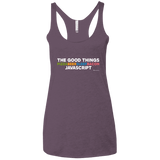 T-Shirts Vintage Purple / X-Small The Good Things Women's Triblend Racerback Tank