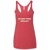 T-Shirts Vintage Red / X-Small The Good Things Women's Triblend Racerback Tank