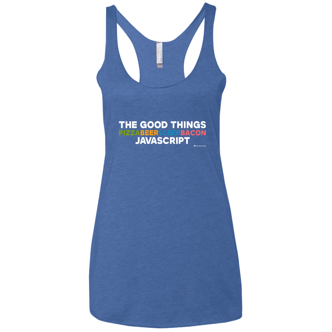 T-Shirts Vintage Royal / X-Small The Good Things Women's Triblend Racerback Tank