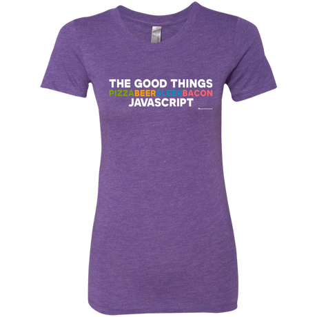 T-Shirts Purple Rush / Small The Good Things Women's Triblend T-Shirt