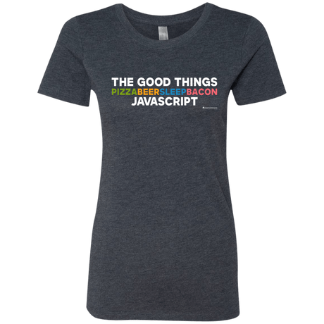 T-Shirts Vintage Navy / Small The Good Things Women's Triblend T-Shirt
