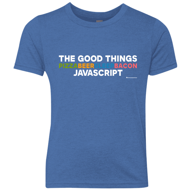 T-Shirts Vintage Royal / YXS The Good Things Youth Triblend T-Shirt