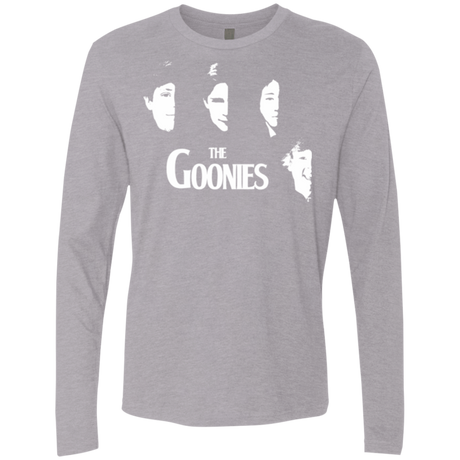 T-Shirts Heather Grey / Small The Goonies Men's Premium Long Sleeve