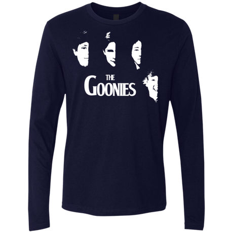 T-Shirts Midnight Navy / Small The Goonies Men's Premium Long Sleeve