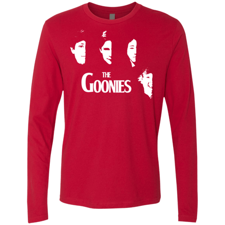T-Shirts Red / Small The Goonies Men's Premium Long Sleeve