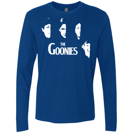 T-Shirts Royal / Small The Goonies Men's Premium Long Sleeve
