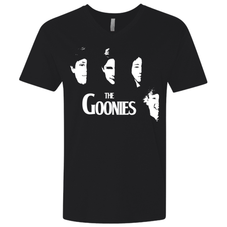 T-Shirts Black / X-Small The Goonies Men's Premium V-Neck