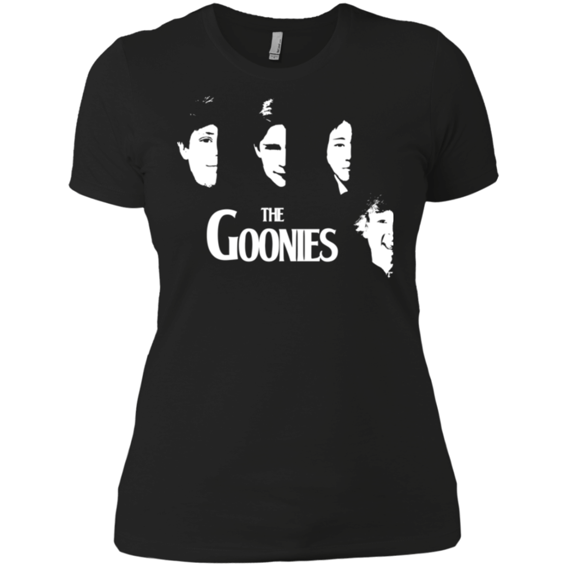 T-Shirts Black / X-Small The Goonies Women's Premium T-Shirt