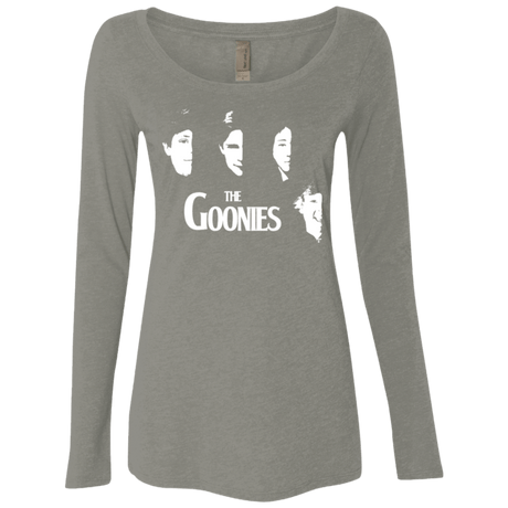 T-Shirts Venetian Grey / Small The Goonies Women's Triblend Long Sleeve Shirt